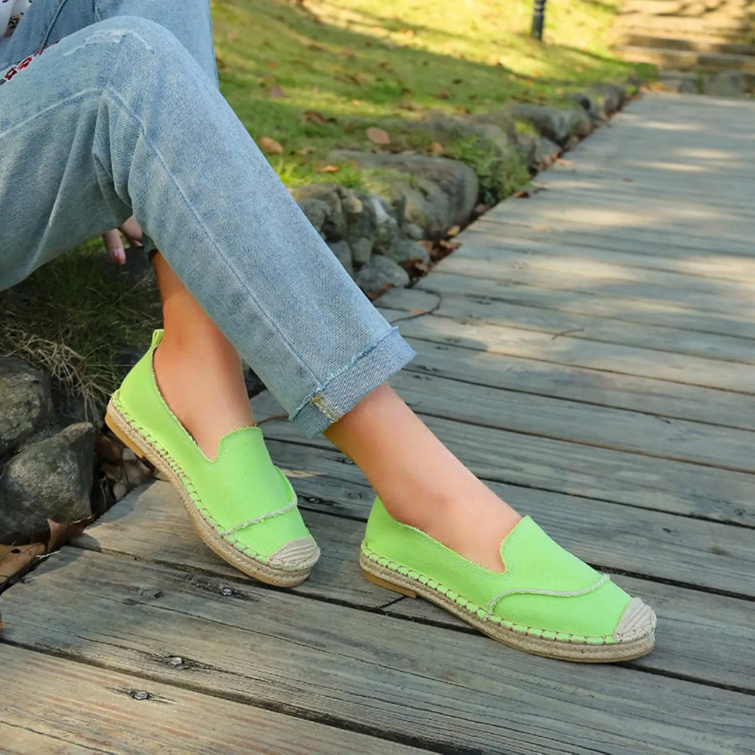 Woman Sandals Size 9 Retro Women's Casual Shallow Shoes Solid Flat Women Casual Dress Shoes 11.5 for Summer