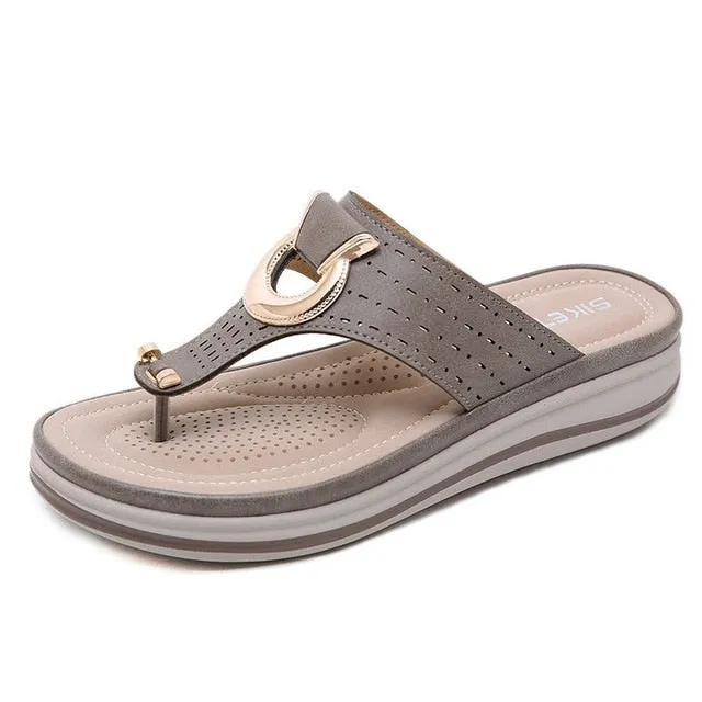 Woman Sandals Thong Slides Flip Flops Sandalias