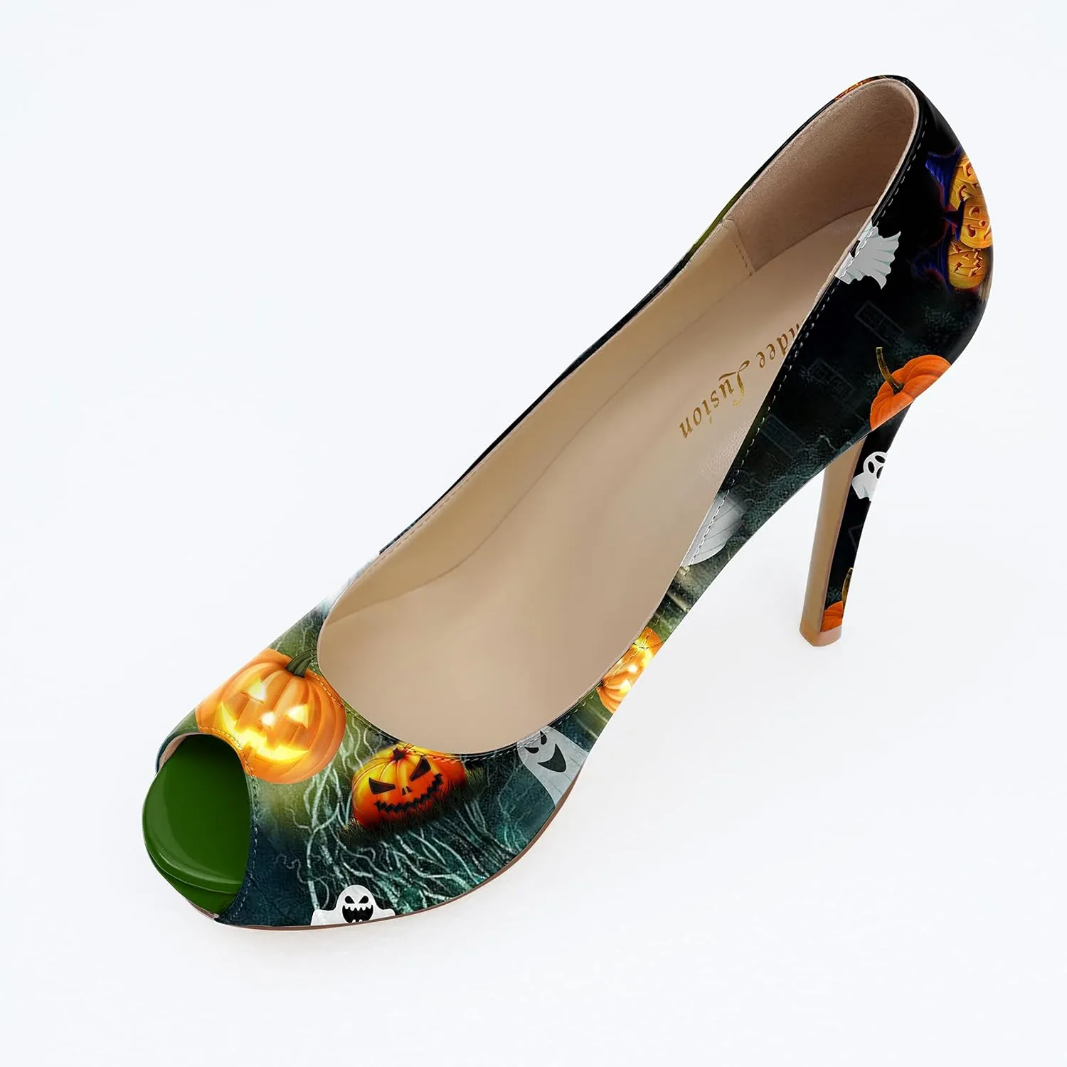 Womens Platform High Stiletto Sandals Heels Pumps Multicolor Floral Printed Peep Toe Sexy Shoes
